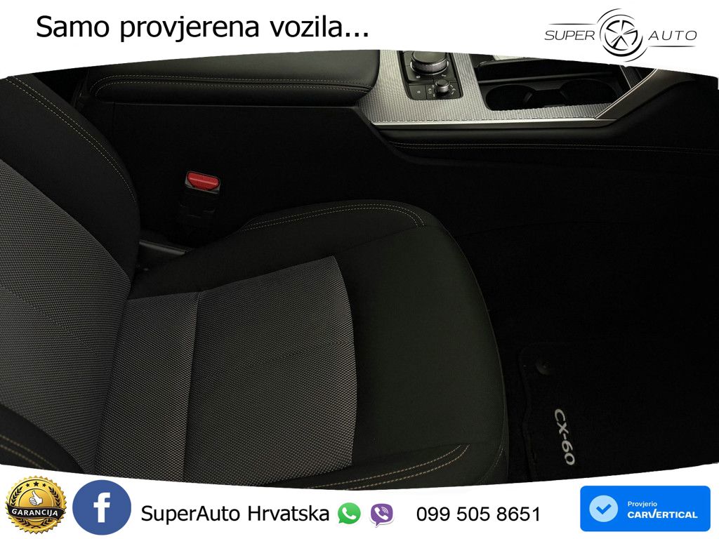 Mazda CX-60 3.3 e-Skyactiv D (200 KS) Automatic LED+GR SJED+ACC