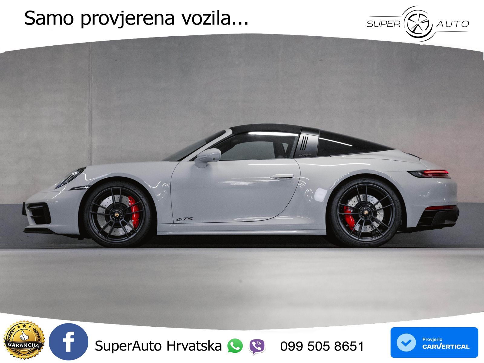 Porsche 911 Targa 4 GTS 3.0 (480 KS) PDK
