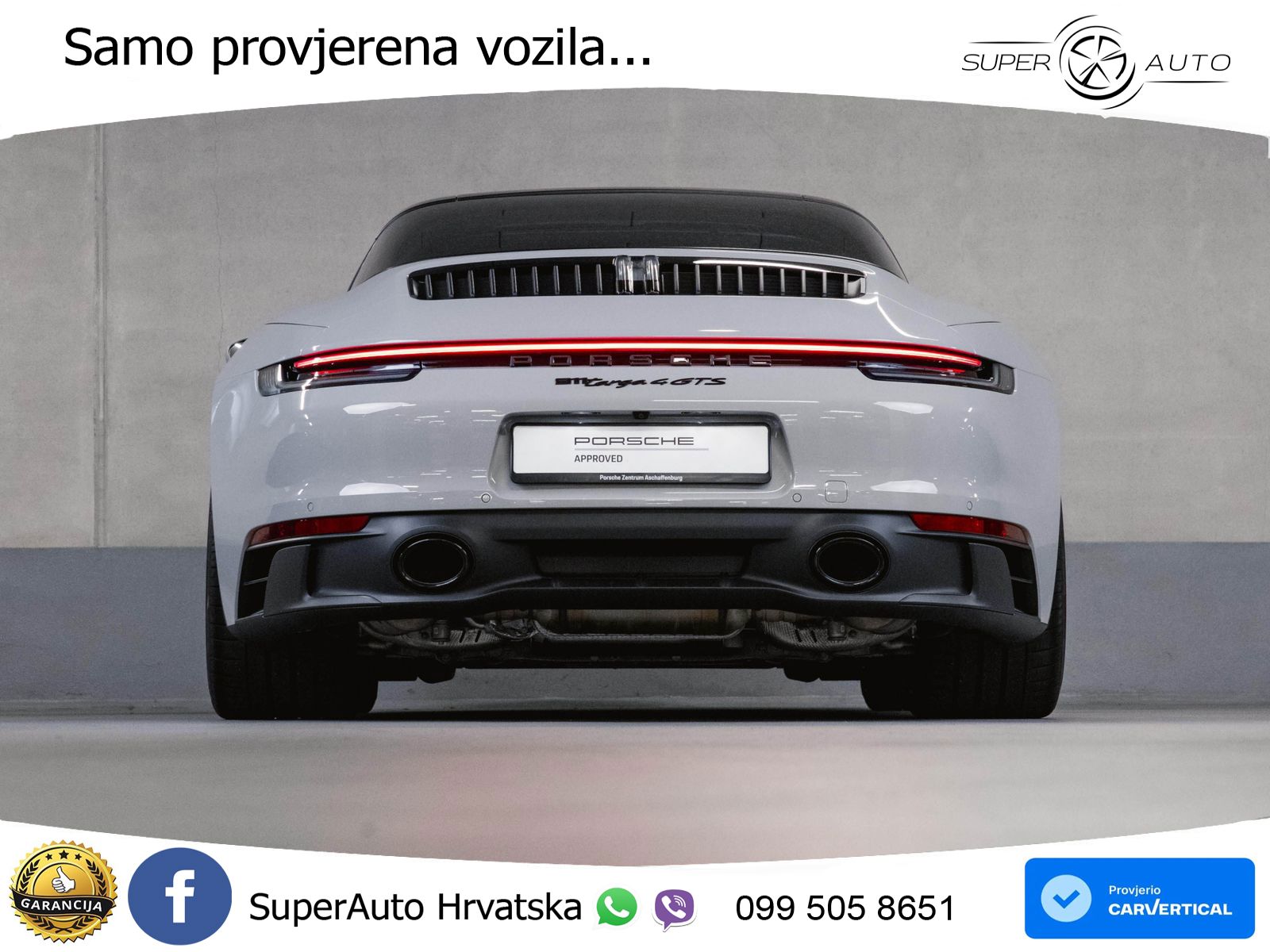 Porsche 911 Targa 4 GTS 3.0 (480 KS) PDK