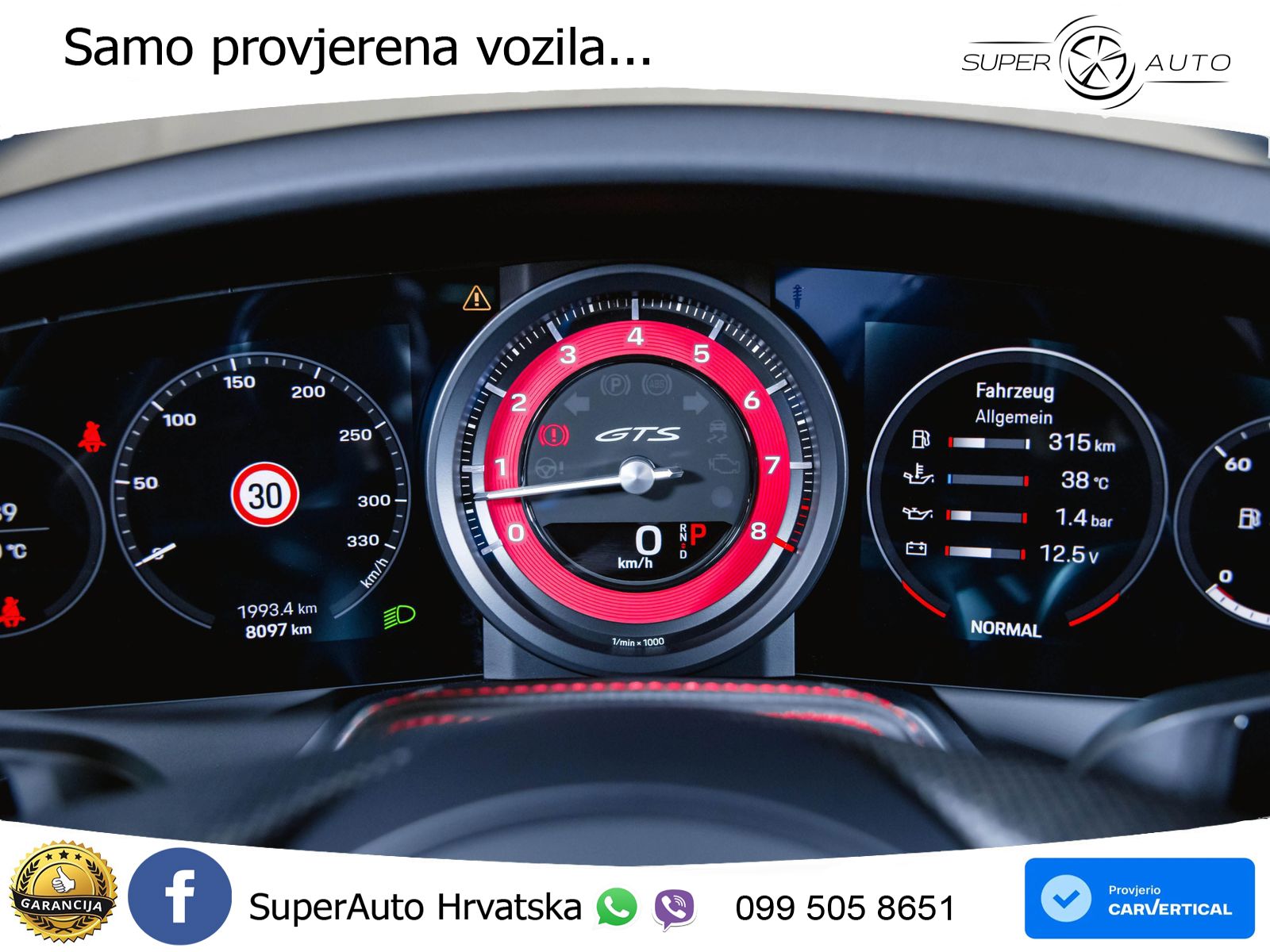 Porsche 911 Targa 4 GTS 3.0 (480 KS) PDK