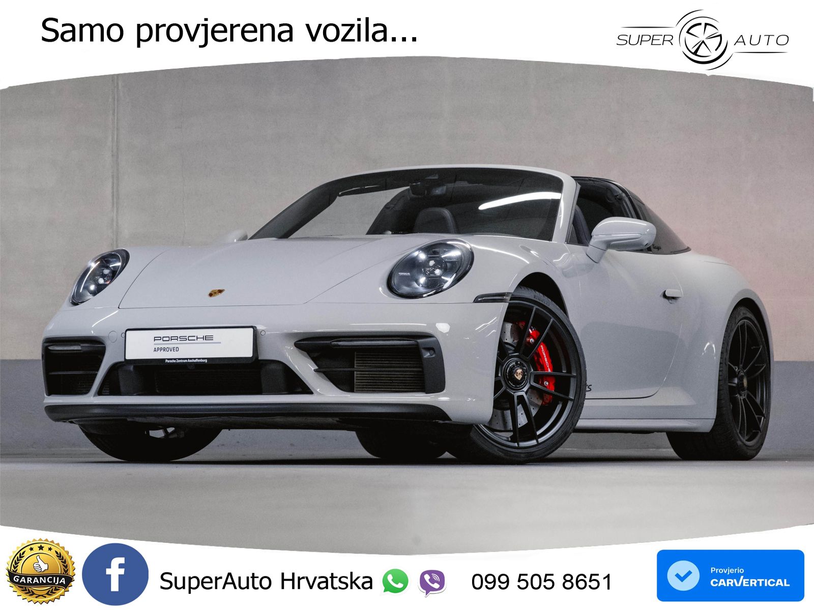 Porsche 911 Targa 4 GTS 3.0 (480 KS) PDK