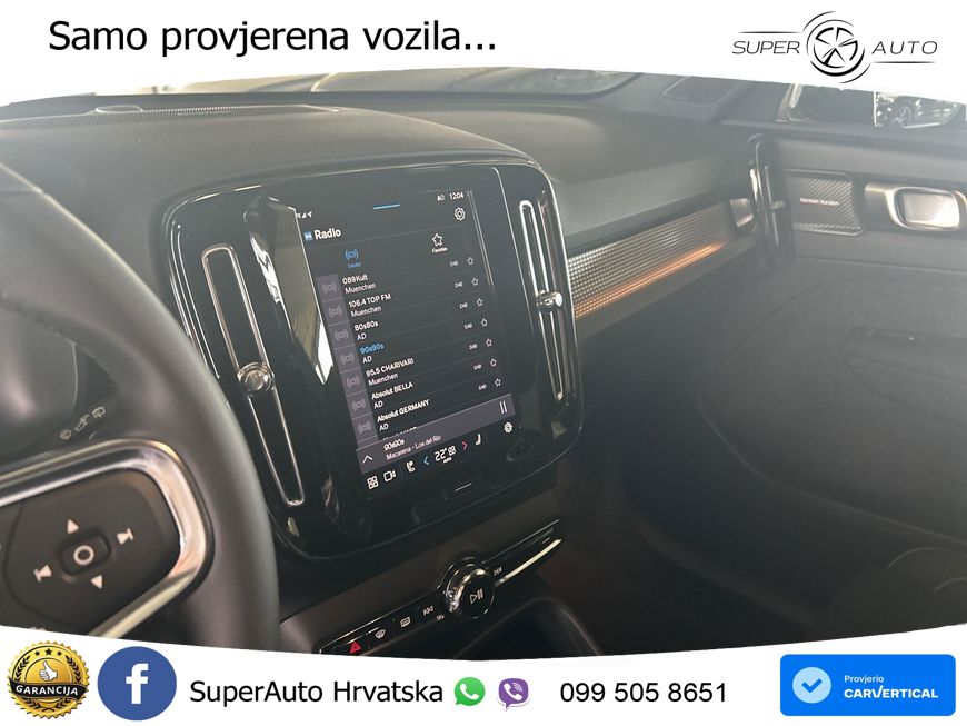 Volvo XC40 2.0 B3 163 KS Automatic LED+GR SJED+ACC