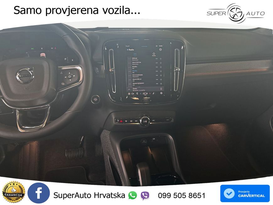 Volvo XC40 2.0 B3 163 KS Automatic LED+GR SJED+ACC