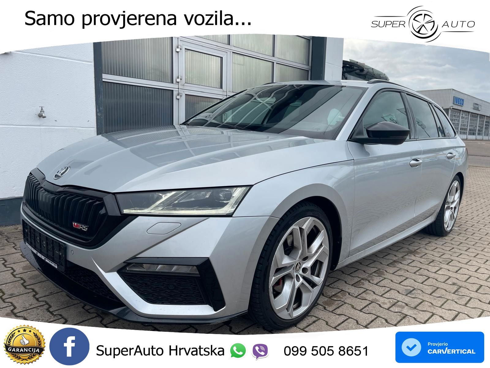 Škoda Octavia Combi RS 2.0 TDI (200 KS) DSG