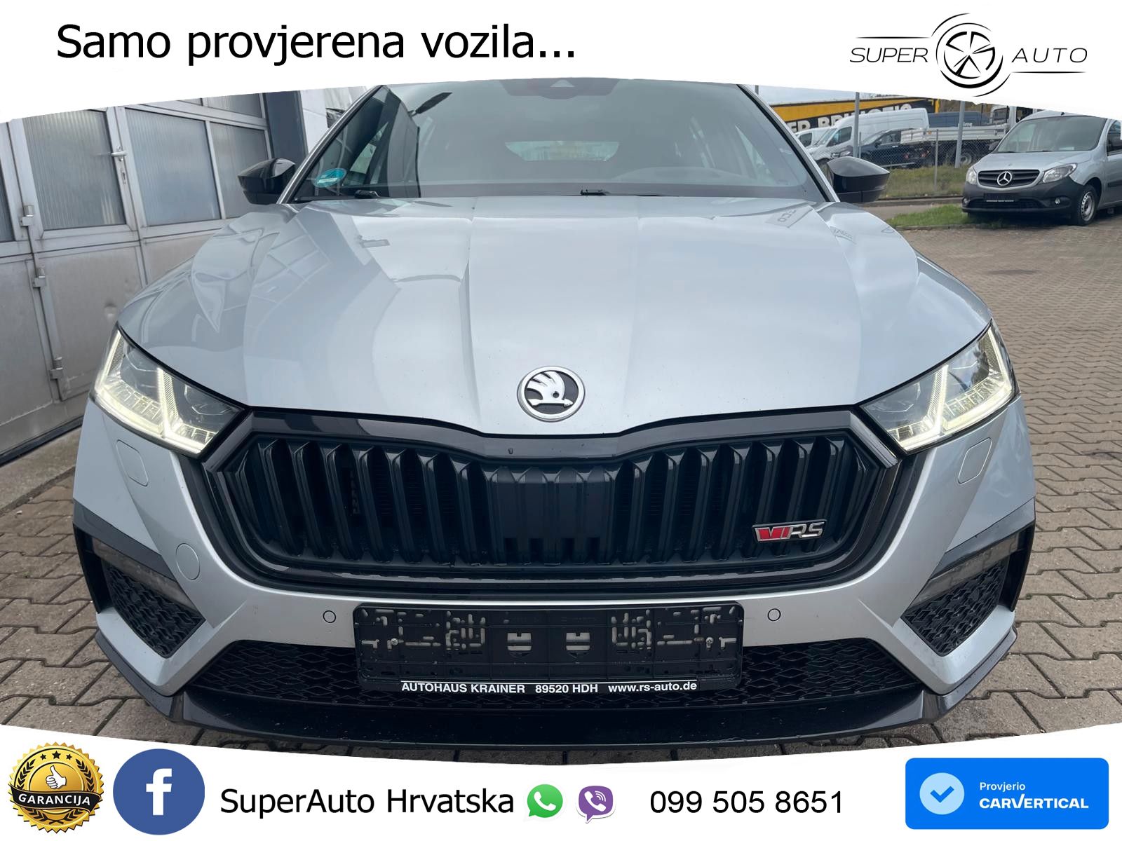 Škoda Octavia Combi RS 2.0 TDI (200 KS) DSG