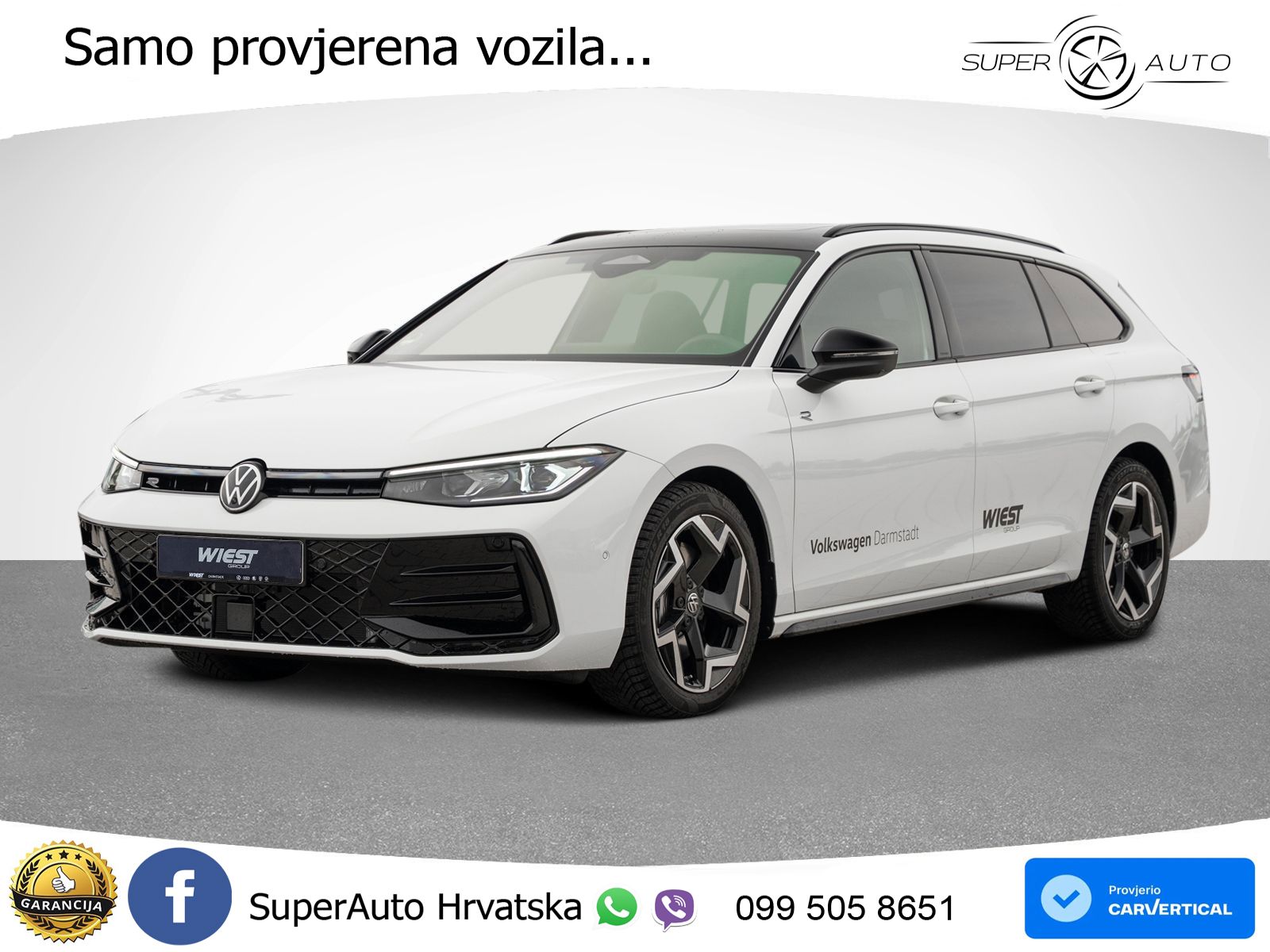 Volkswagen Passat Variant 2.0 TDI (193 KS) 4MOTION DSG R-Line ACC+HEAD+GR SJED+360+PANO