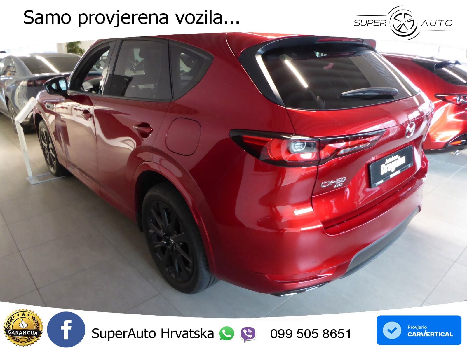 Mazda CX-60 2.5 e-Skyactiv (328 KS) AWD Automatic LED+GR SJED+ACC