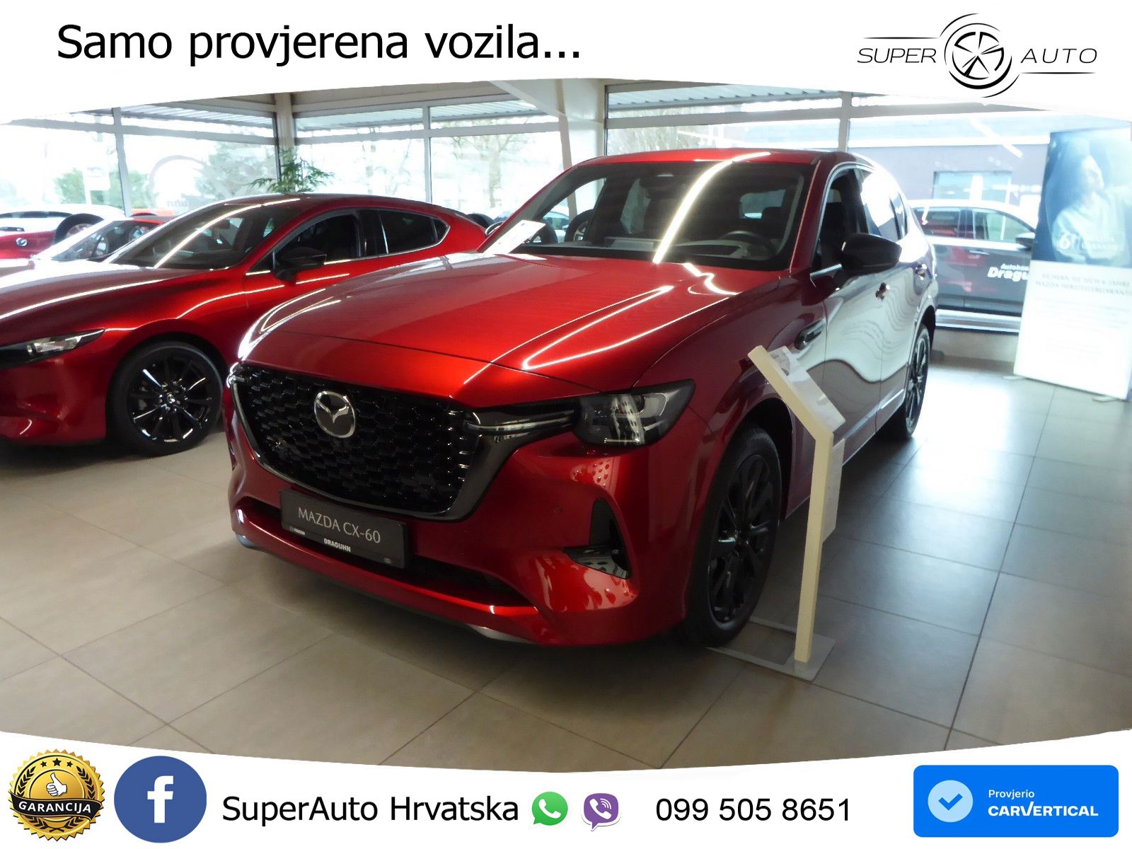 Mazda CX-60 2.5 e-Skyactiv (328 KS) AWD Automatic LED+GR SJED+ACC