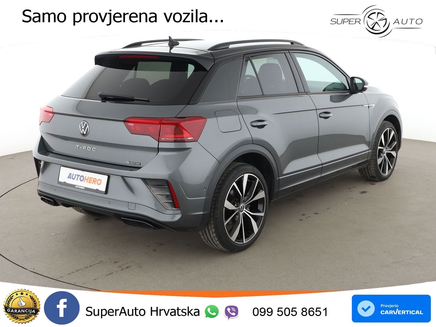 Volkswagen T-Roc I 2.0 TSI (190 KS) 4M DSG LED+GR SJED+ACC