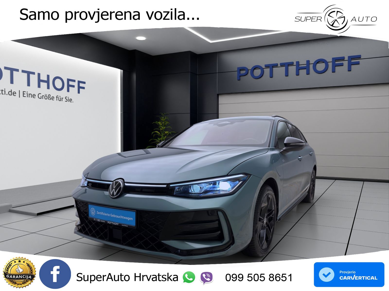 Volkswagen Passat Variant 1.5 TSI (272 KS) eHybrid DSG R-Line LED+GR SJED+ACC