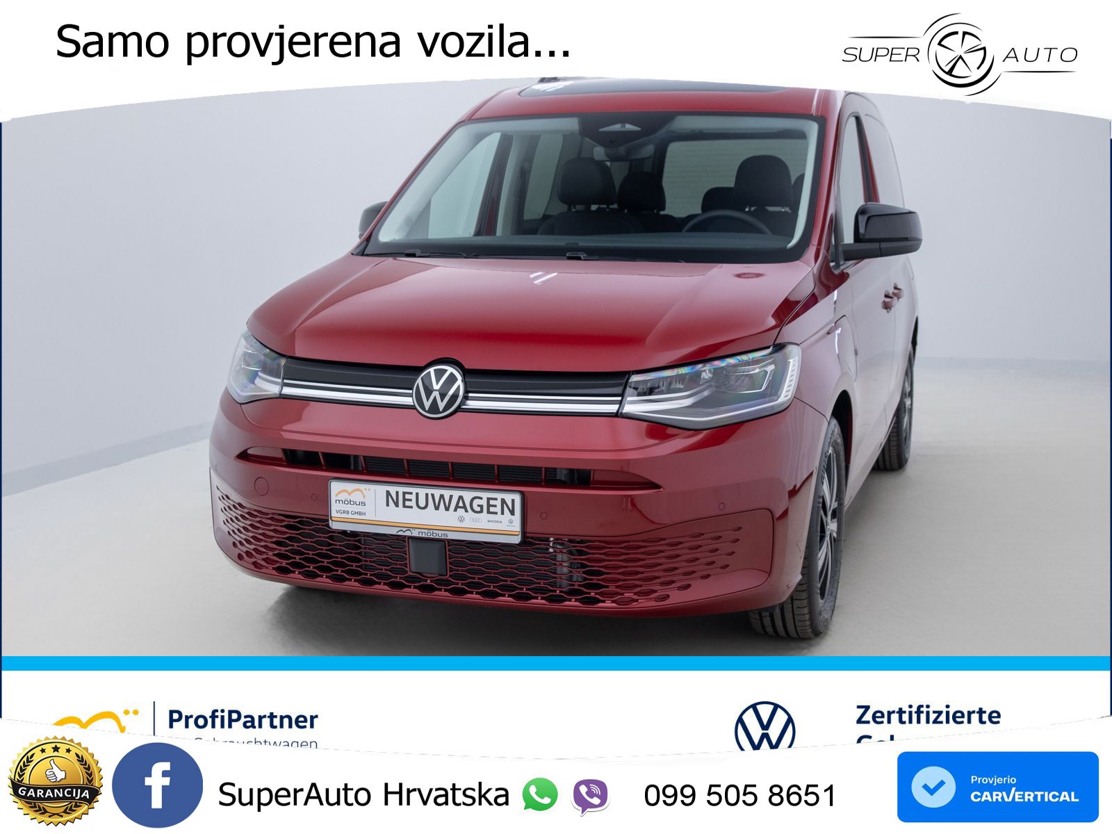 Volkswagen Caddy 1.5 TSI eHybrid Energy DSG*LED*PANO*RFK* 150 KS