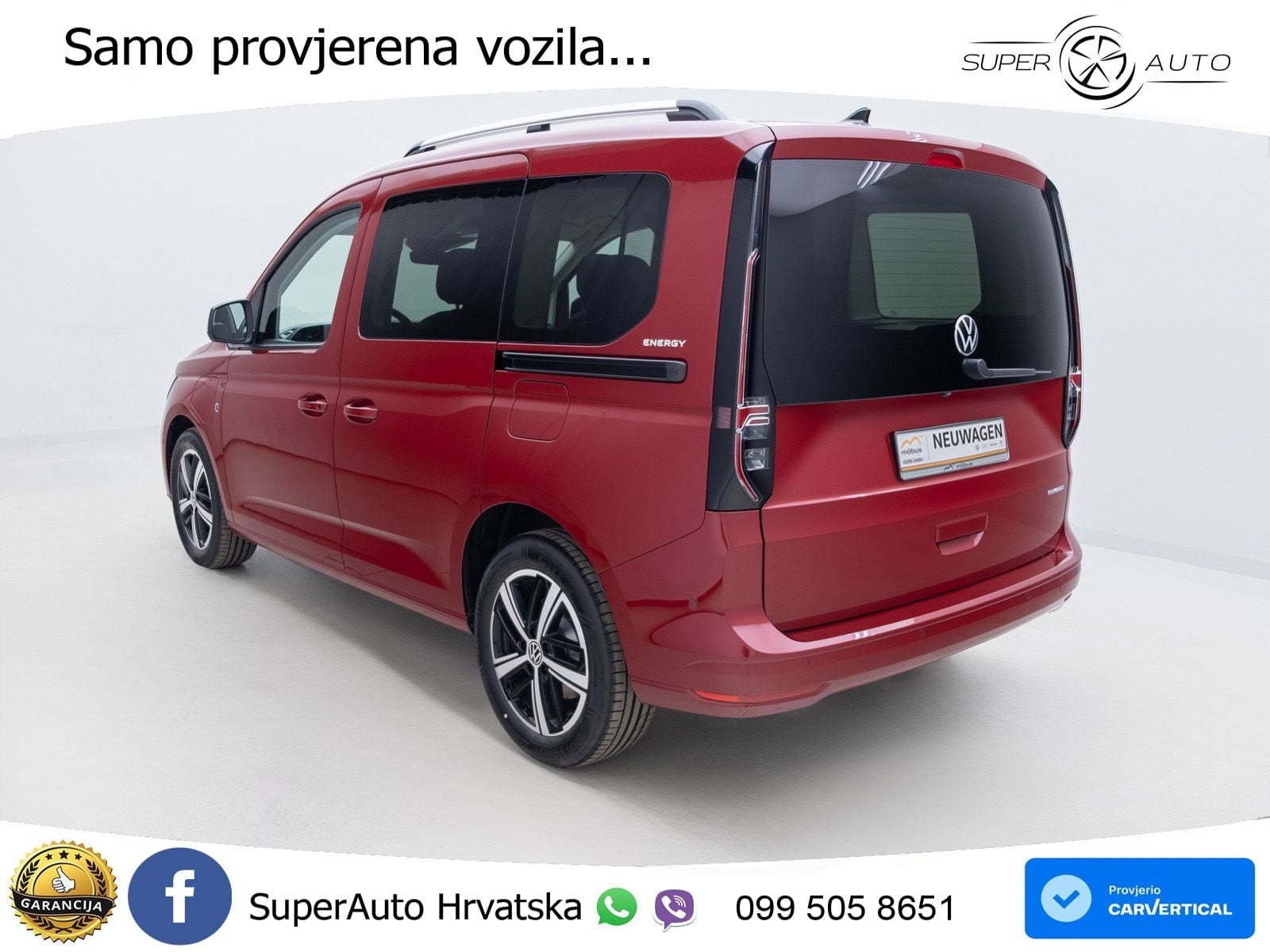 Volkswagen Caddy 1.5 TSI eHybrid Energy DSG*LED*PANO*RFK* 150 KS