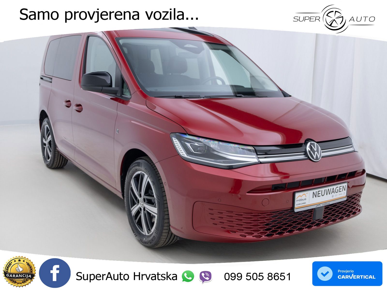 Volkswagen Caddy 1.5 TSI eHybrid Energy DSG*LED*PANO*RFK* 150 KS