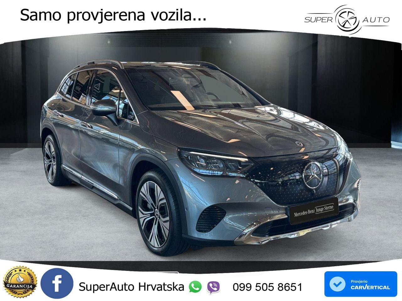 Mercedes EQE SUV 350+ 105 kWh (320 KS) LED+GR SJED+ACC