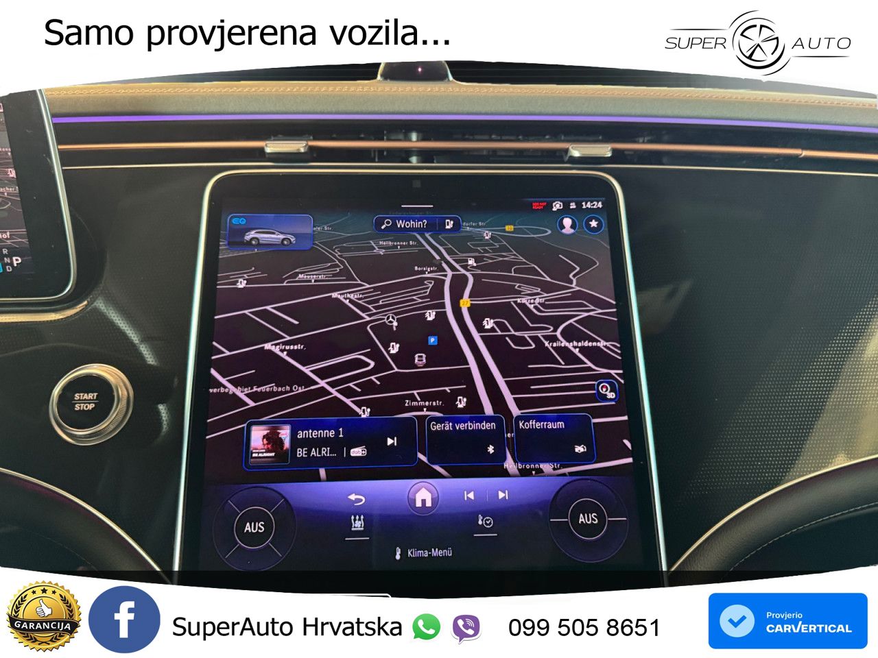 Mercedes EQE SUV 350+ 105 kWh (320 KS) LED+GR SJED+ACC