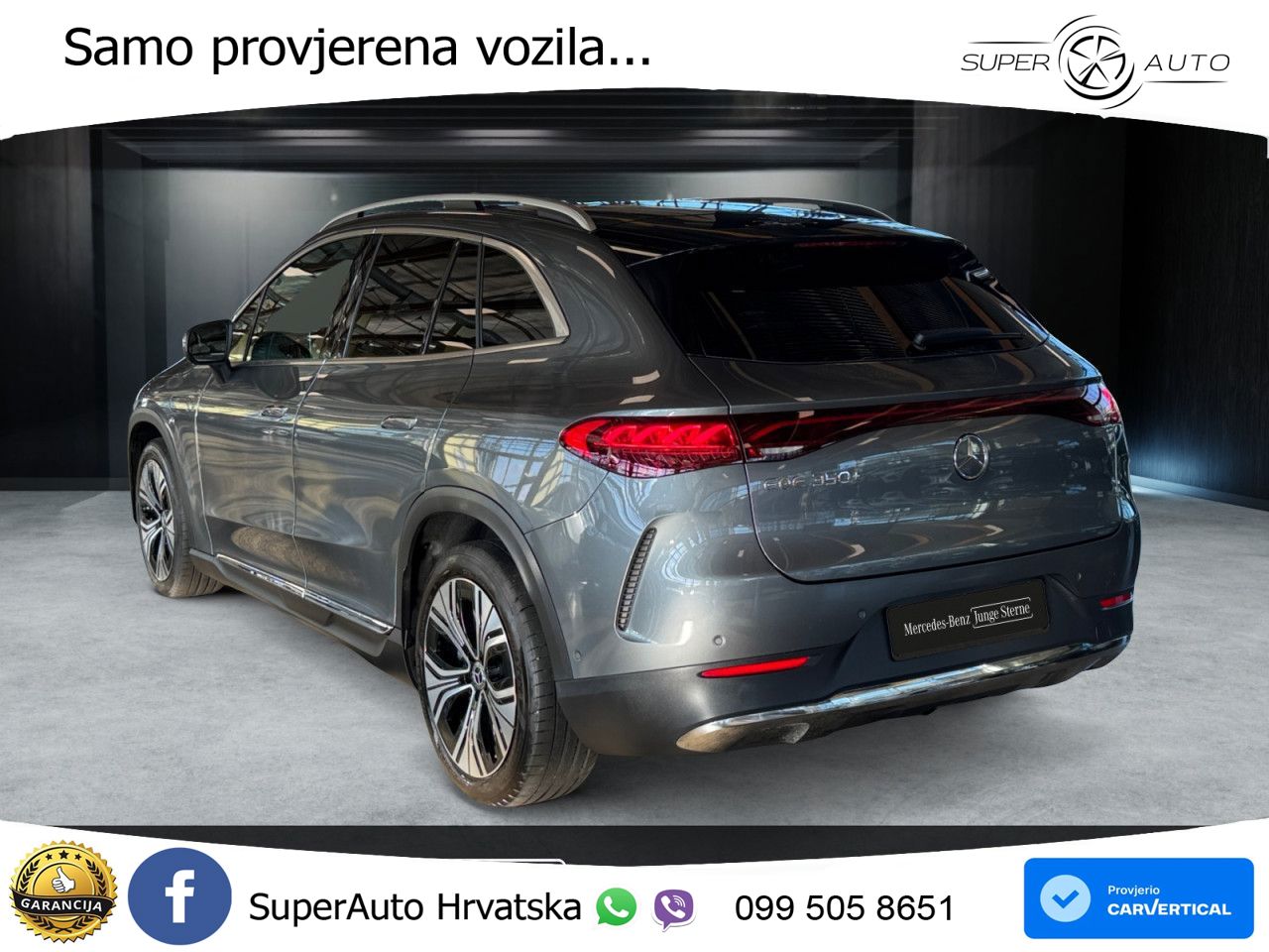 Mercedes EQE SUV 350+ 105 kWh (320 KS) LED+GR SJED+ACC