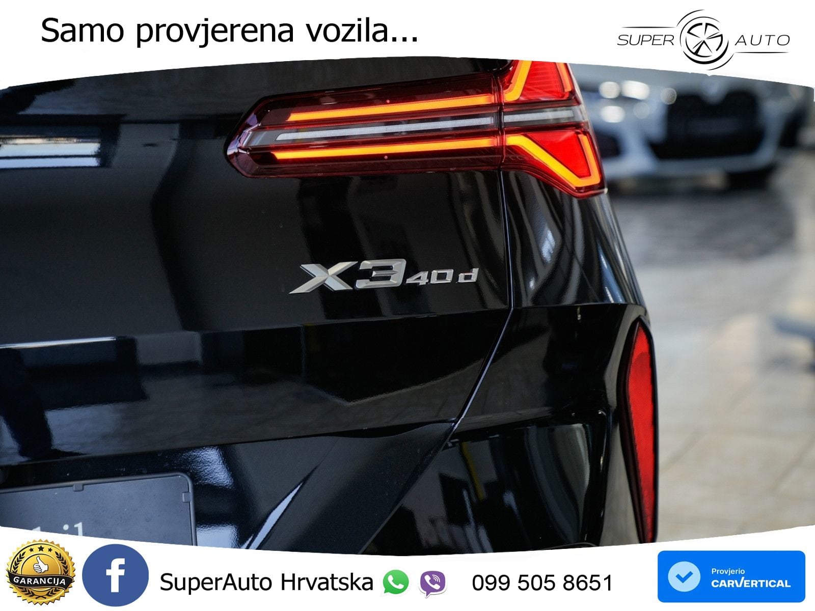 BMW X3 40d xDrive Steptronic M Sport LED+GR SJED+ACC