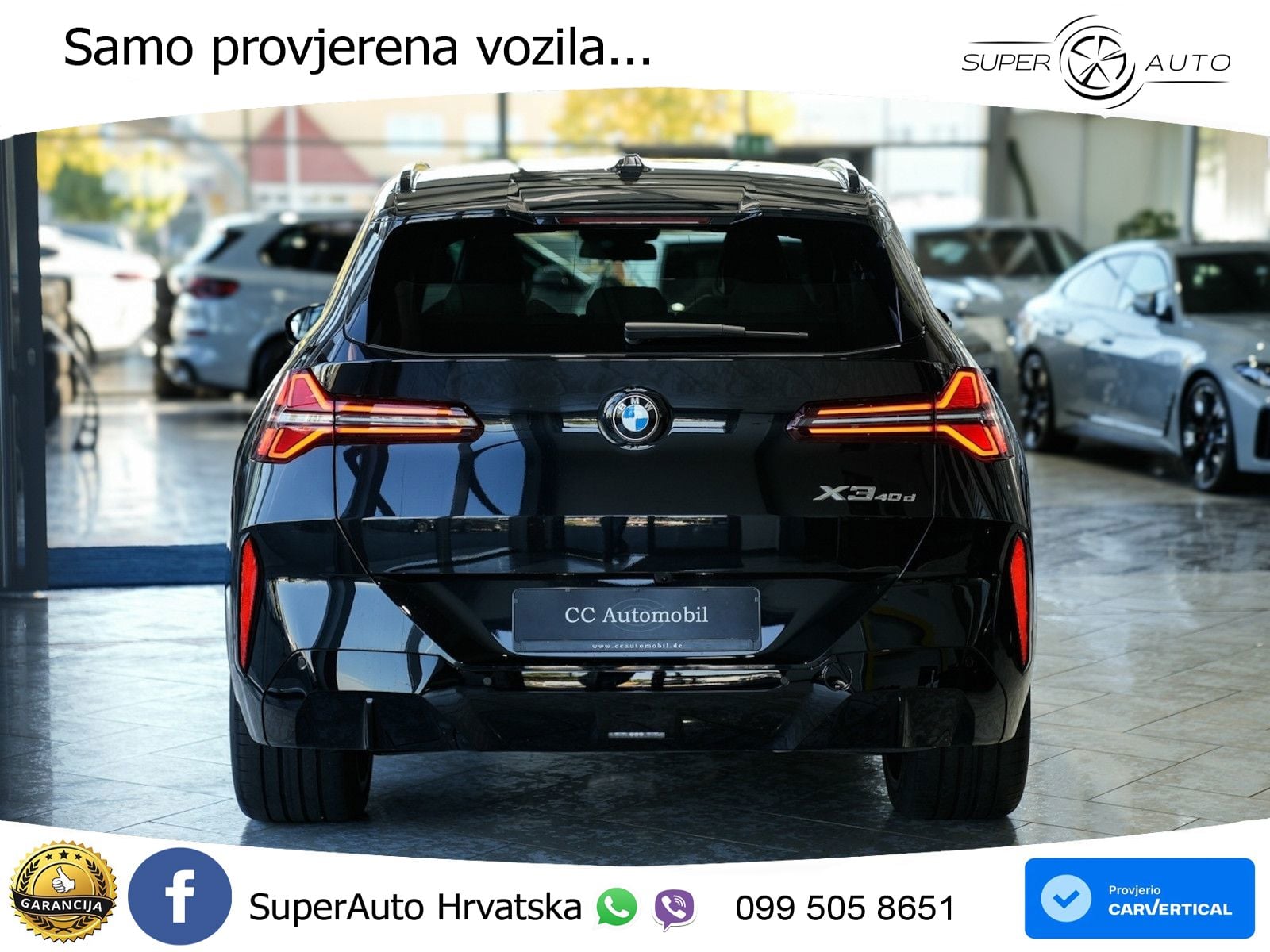 BMW X3 40d xDrive Steptronic M Sport LED+GR SJED+ACC