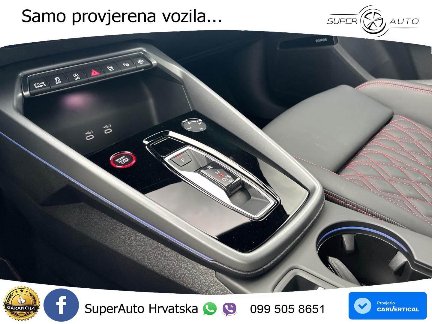 Audi S3 2.0 TFSI (333 KS) quattro S tronic MATRIX+GR SJED+KAM