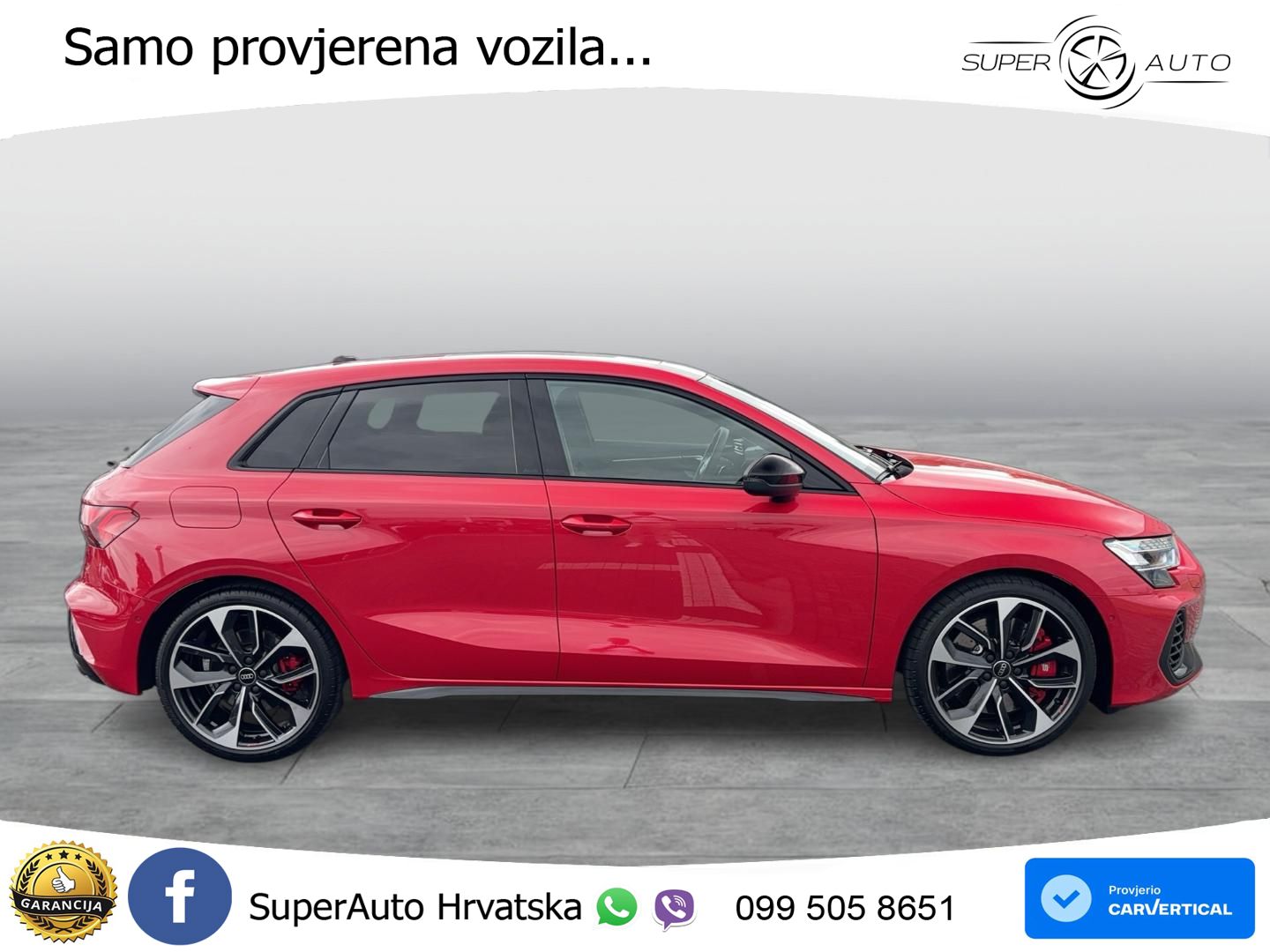 Audi S3 2.0 TFSI (333 KS) quattro S tronic MATRIX+GR SJED+KAM