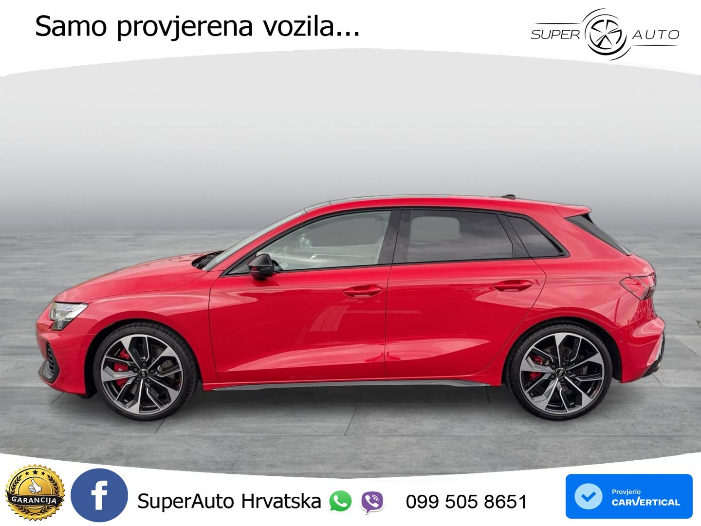 Audi S3 2.0 TFSI (333 KS) quattro S tronic MATRIX+GR SJED+KAM