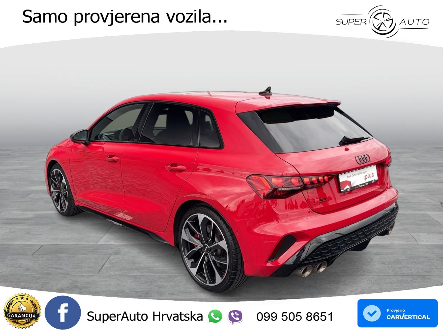 Audi S3 2.0 TFSI (333 KS) quattro S tronic MATRIX+GR SJED+KAM