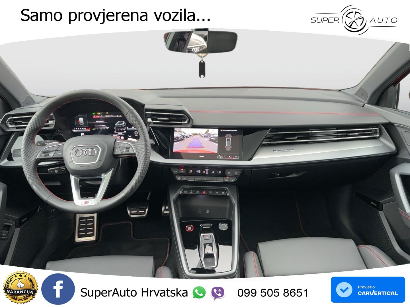 Audi S3 2.0 TFSI (333 KS) quattro S tronic MATRIX+GR SJED+KAM