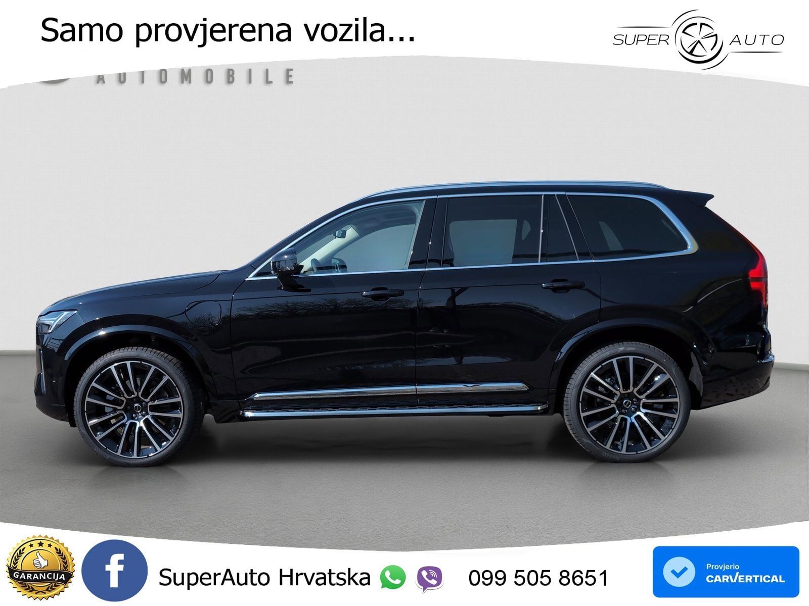 Volvo XC90 2.0 T8 AWD Automatic ACC+HEAD+4xGR SJED+360+PANO