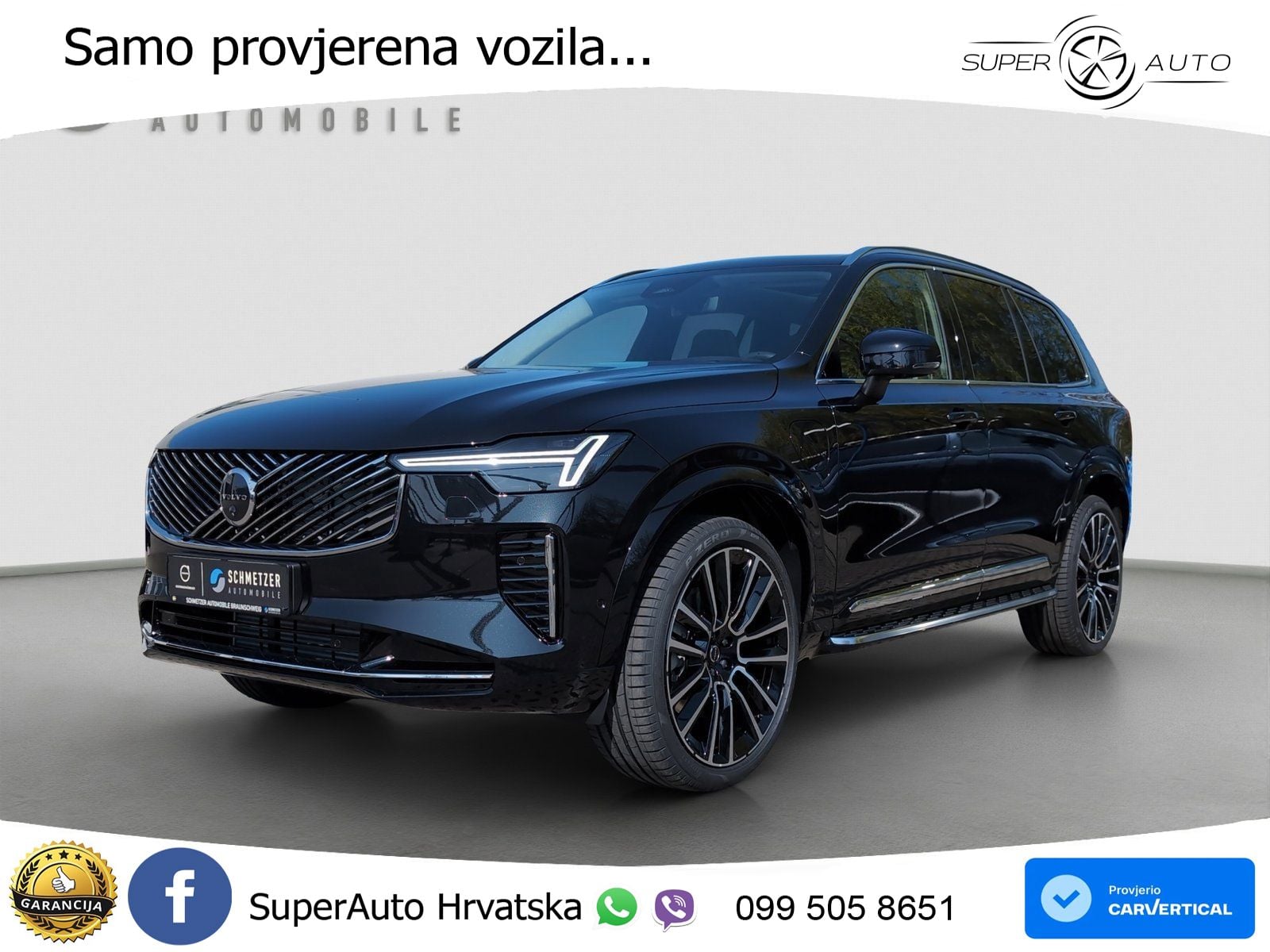Volvo XC90 2.0 T8 AWD Automatic ACC+HEAD+4xGR SJED+360+PANO