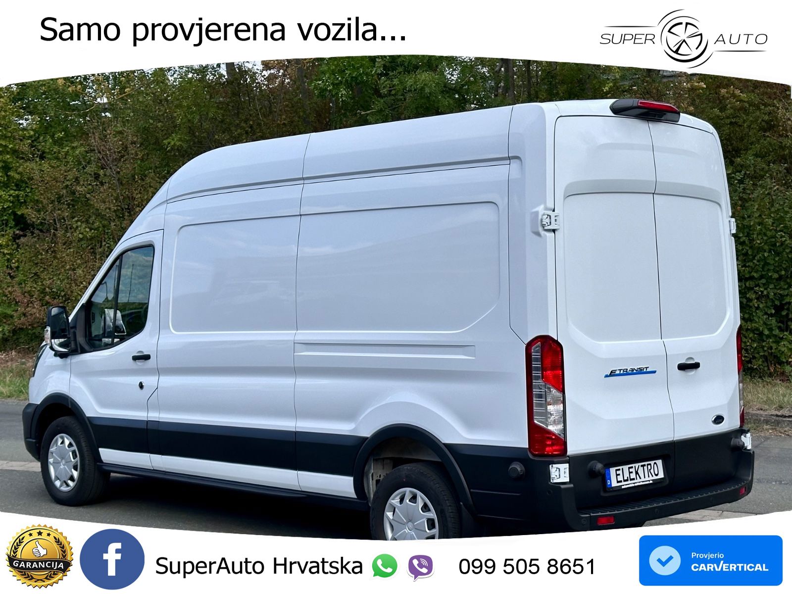Ford Transit E 350 L3H3 230V Wechselricher 184 KS