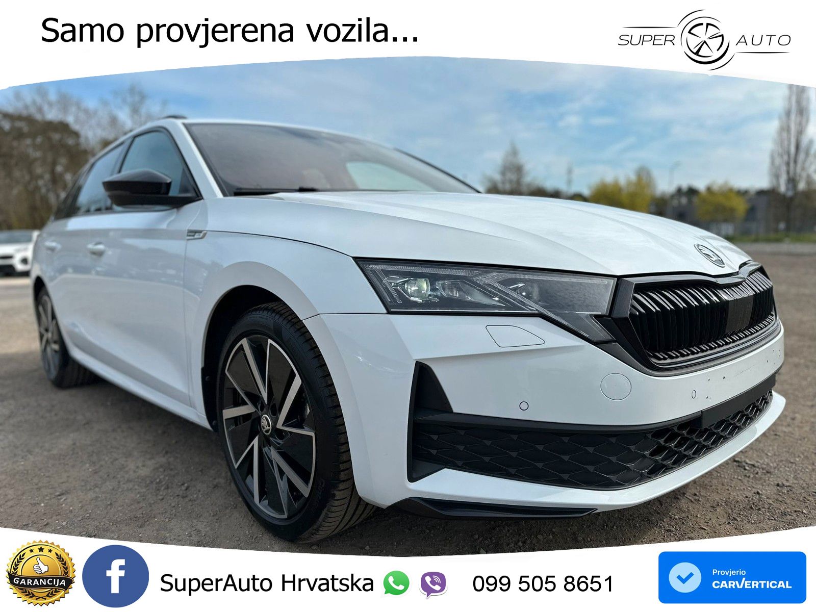 Škoda Octavia Combi 2.0 TDI (150 KS) DSG SportLine