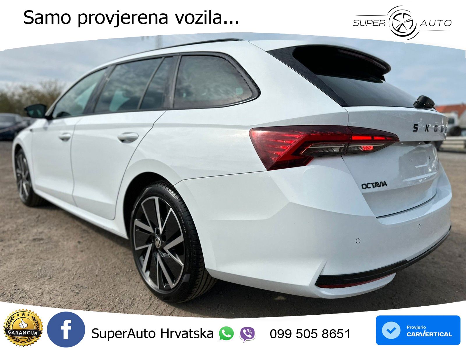 Škoda Octavia Combi 2.0 TDI (150 KS) DSG SportLine