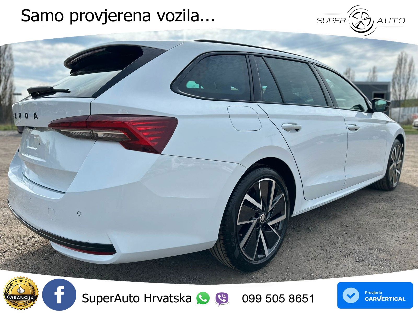 Škoda Octavia Combi 2.0 TDI (150 KS) DSG SportLine
