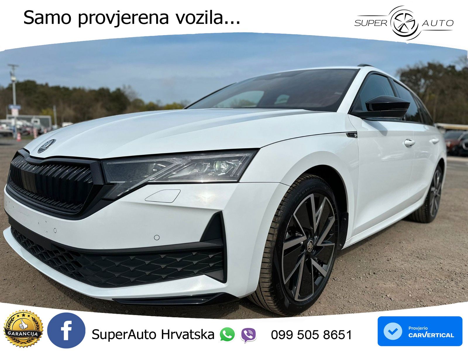 Škoda Octavia Combi 2.0 TDI (150 KS) DSG SportLine