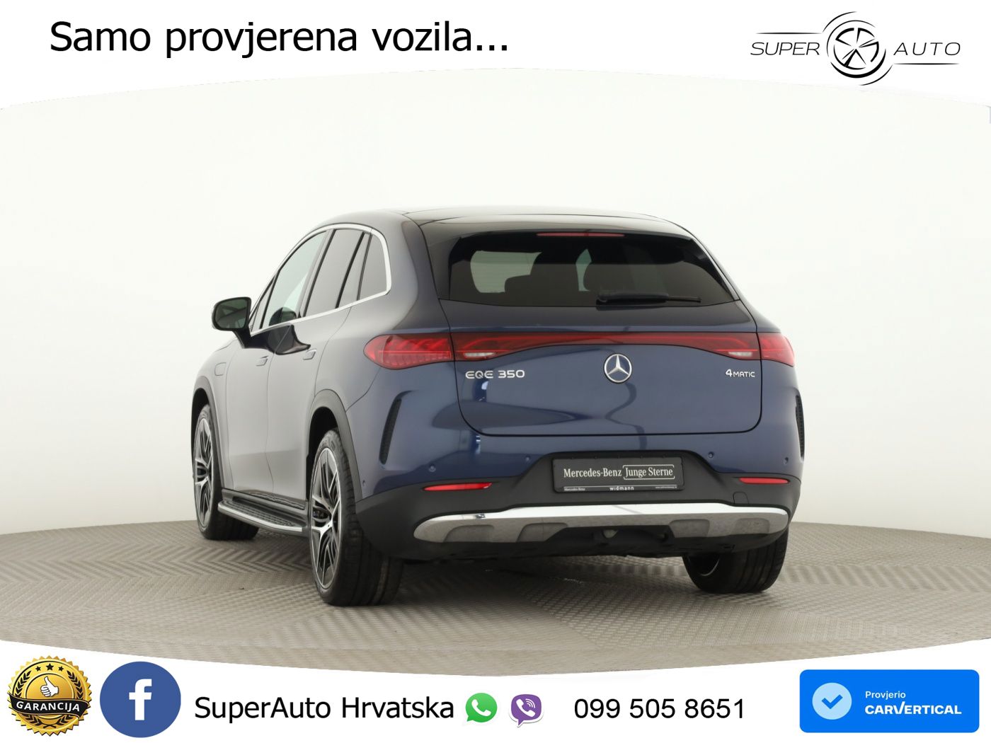 Mercedes EQE SUV 350 98 kWh (292 KS) 4MATIC ACC+GR SJED+360+PANO