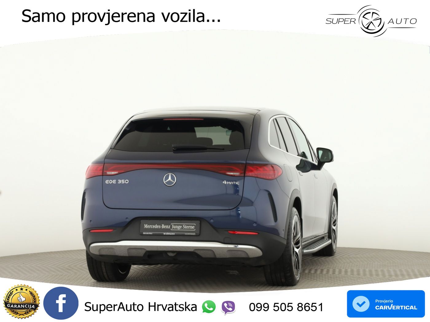 Mercedes EQE SUV 350 98 kWh (292 KS) 4MATIC ACC+GR SJED+360+PANO