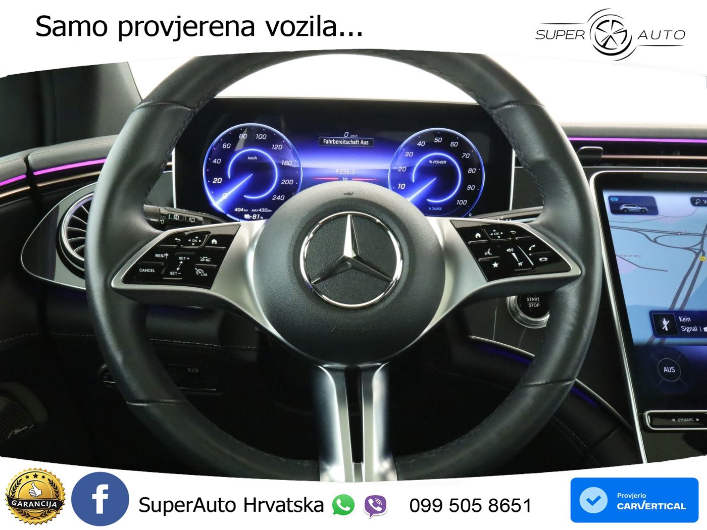 Mercedes EQE SUV 350 98 kWh (292 KS) 4MATIC ACC+GR SJED+360+PANO