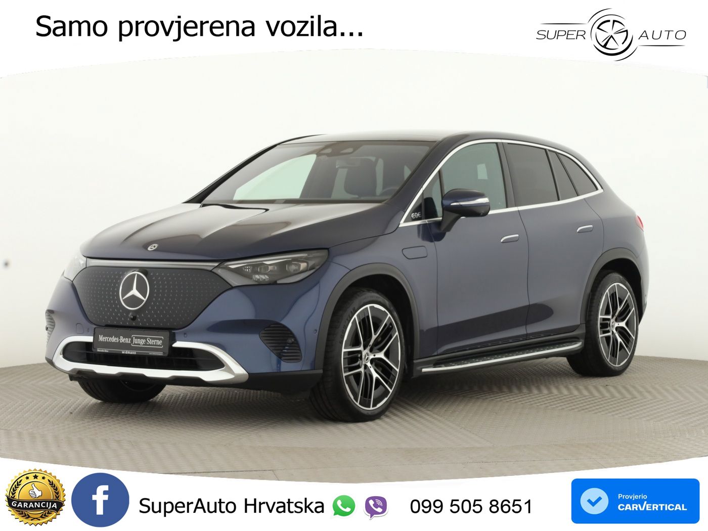 Mercedes EQE SUV 350 98 kWh (292 KS) 4MATIC ACC+GR SJED+360+PANO
