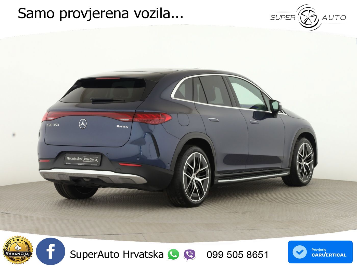 Mercedes EQE SUV 350 98 kWh (292 KS) 4MATIC ACC+GR SJED+360+PANO