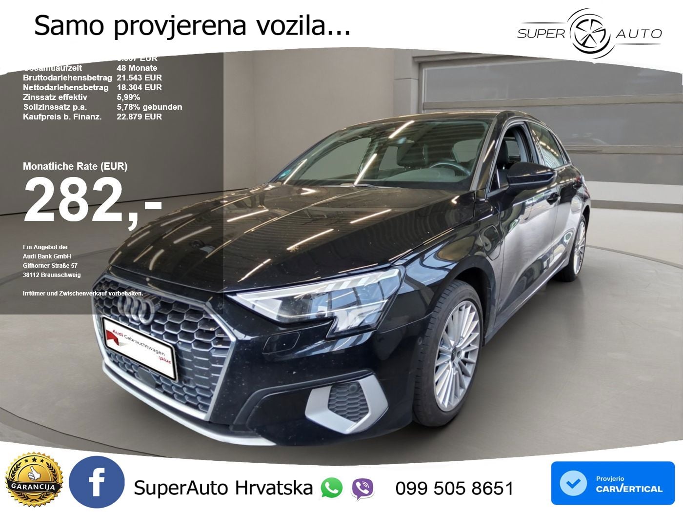 Audi A3 40 TFSIe (204 KS) S tronic advanced LED+GR SJED+ACC