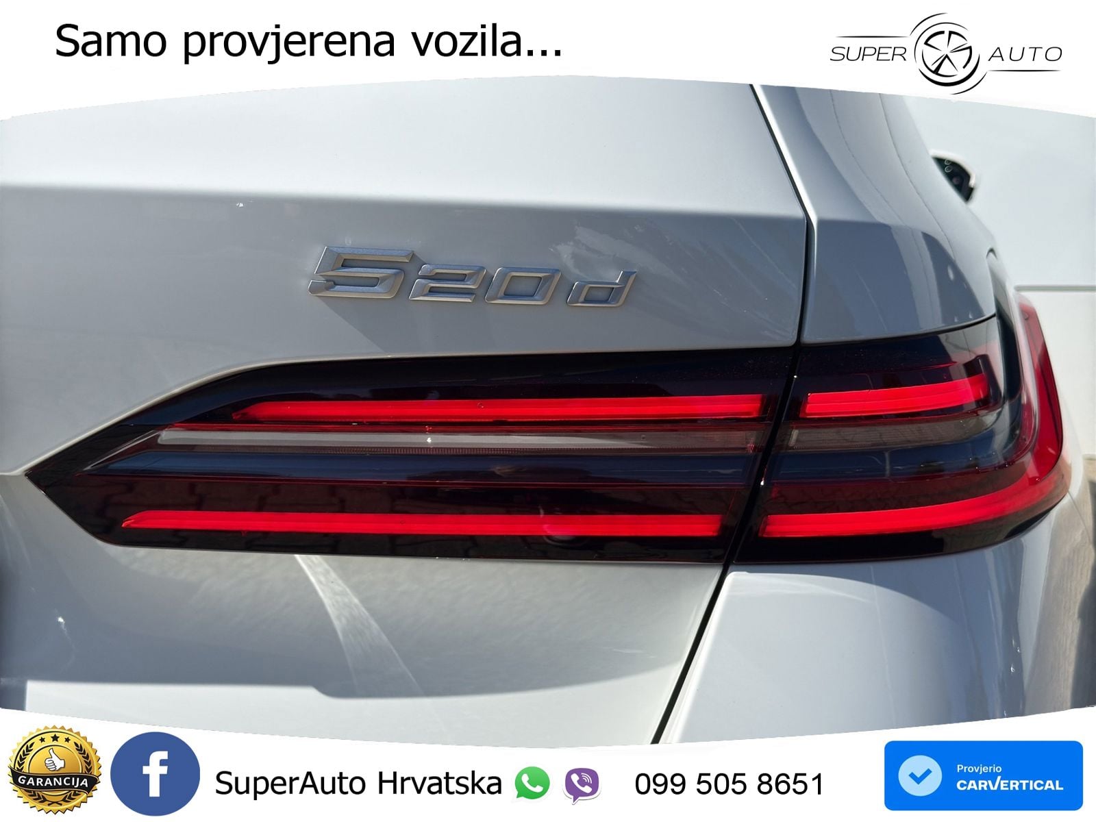 BMW 520d Touring (197 KS) xDrive Steptronic M Sport LED+GR SJED+ACC