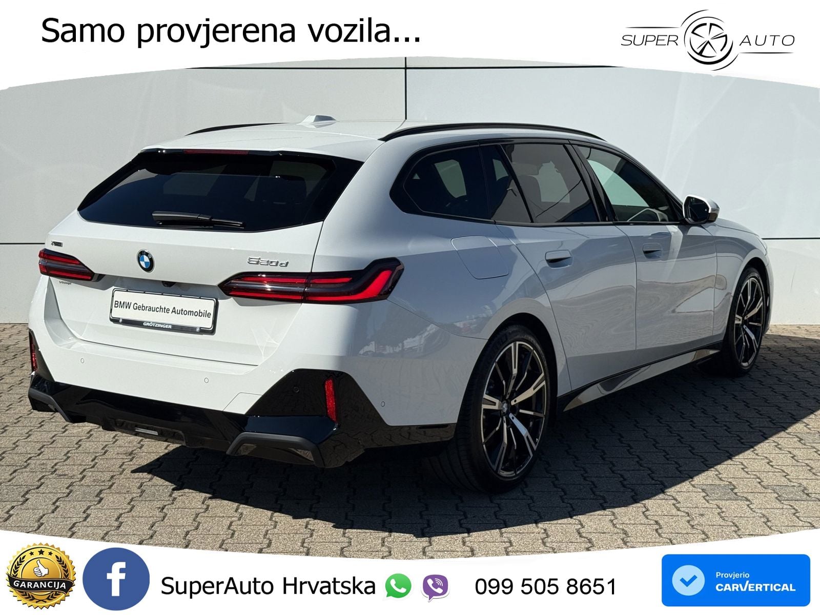 BMW 520d Touring (197 KS) xDrive Steptronic M Sport LED+GR SJED+ACC