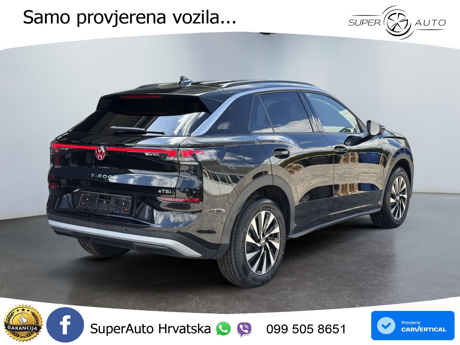 Volkswagen T-Roc 1.5 eTSI (150 KS)  DSG LED+GR SJED+ACC