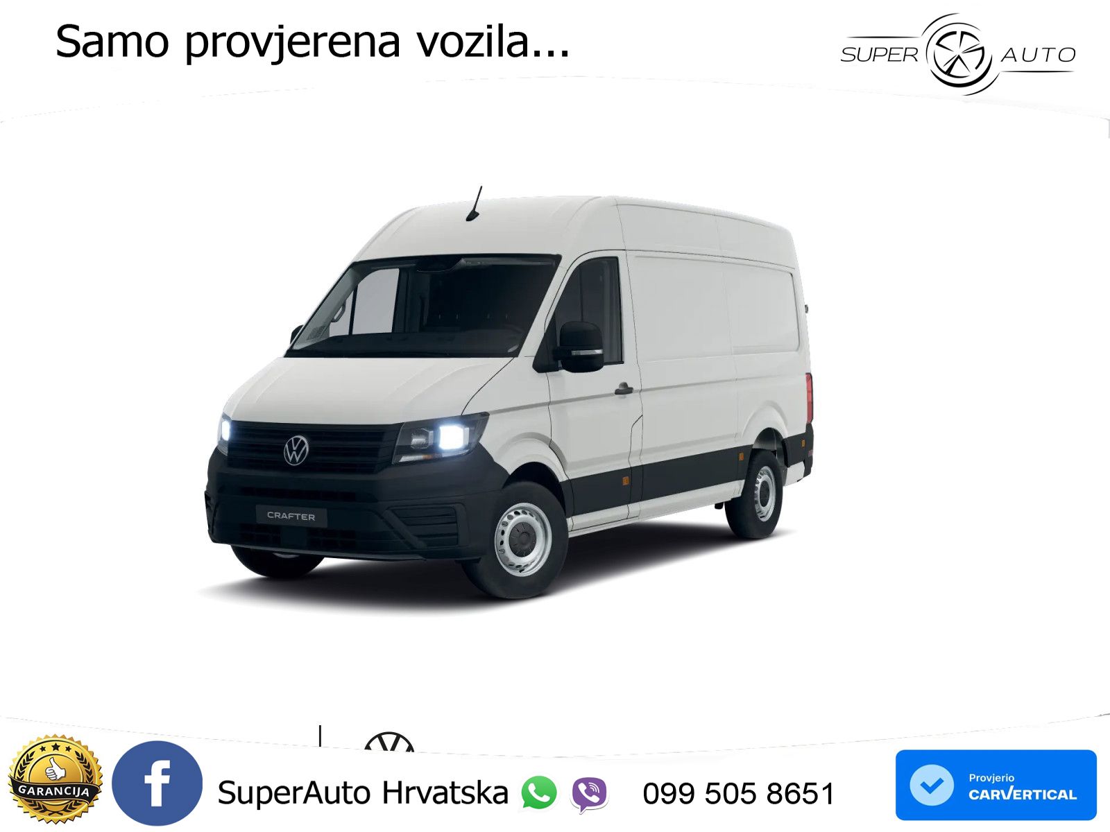 Volkswagen Crafter 2.0 TDI AHK+Rückfahrk.+PDC++Bluet.+Lane 163 KS