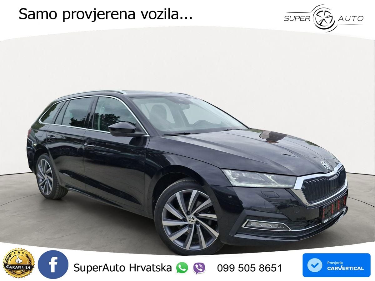 Škoda Octavia Combi 2.0 TDI (150 KS) DSG MATRIX+GR SJED+KAM