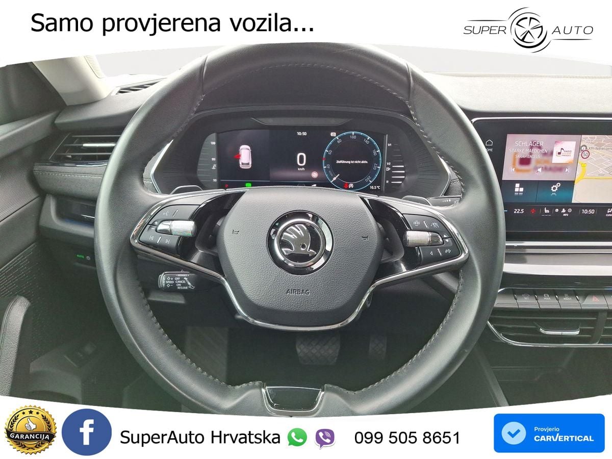 Škoda Octavia Combi 2.0 TDI (150 KS) DSG MATRIX+GR SJED+KAM