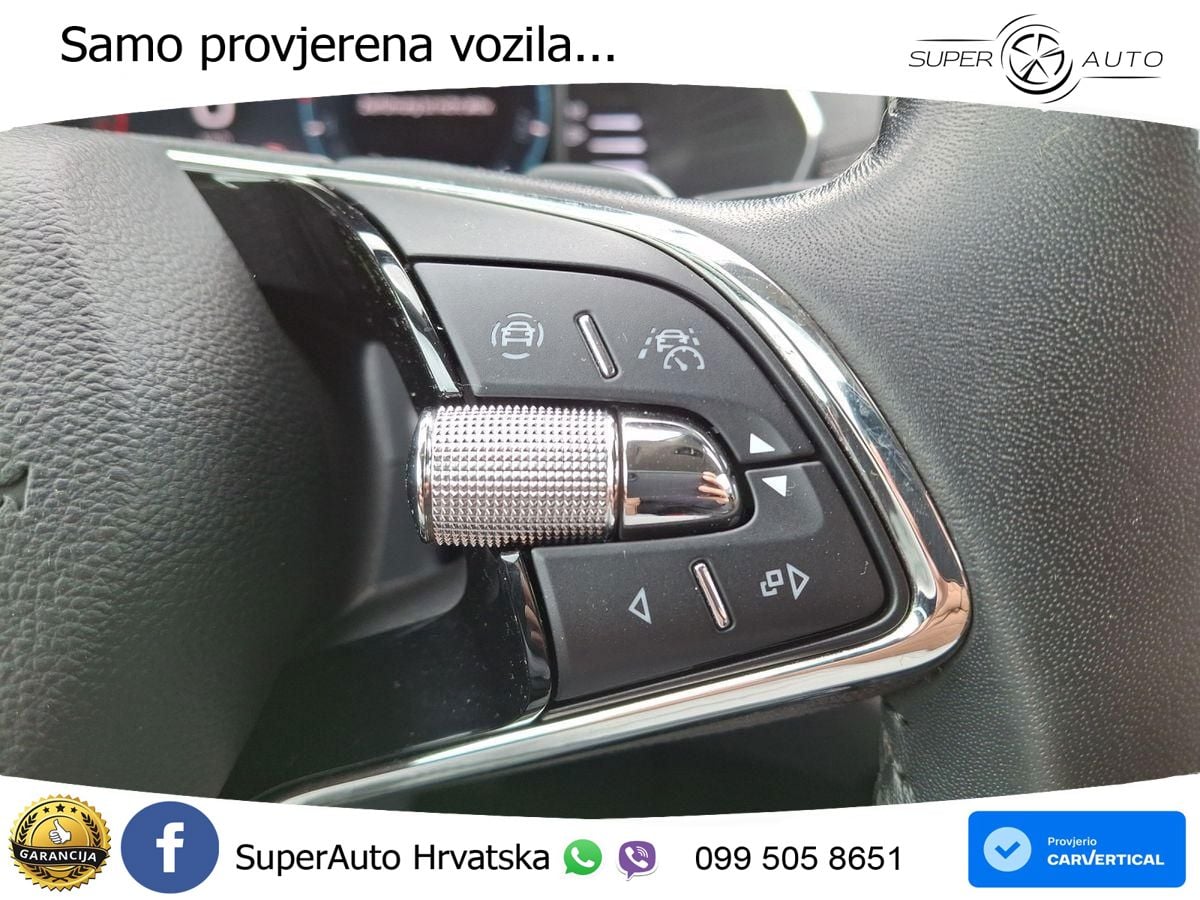 Škoda Octavia Combi 2.0 TDI (150 KS) DSG MATRIX+GR SJED+KAM