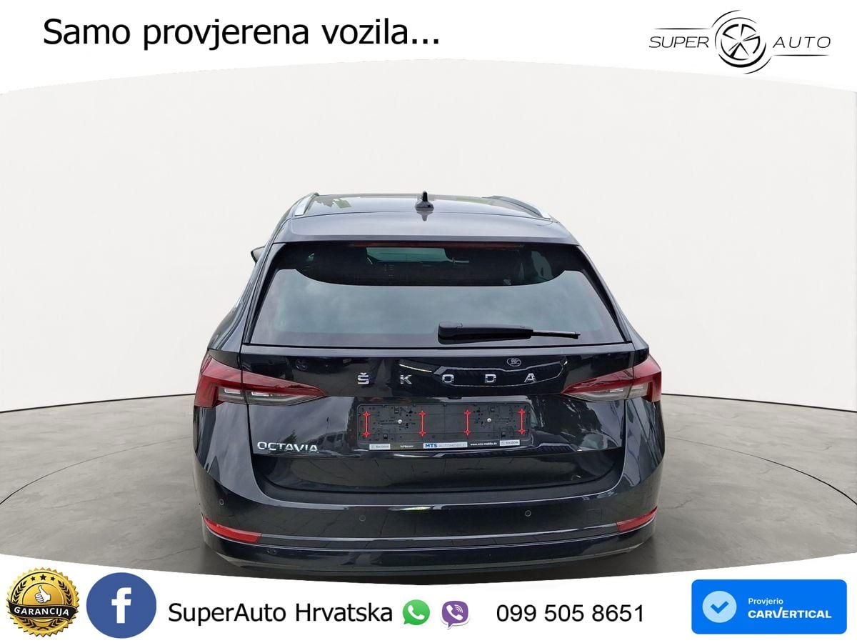 Škoda Octavia Combi 2.0 TDI (150 KS) DSG MATRIX+GR SJED+KAM