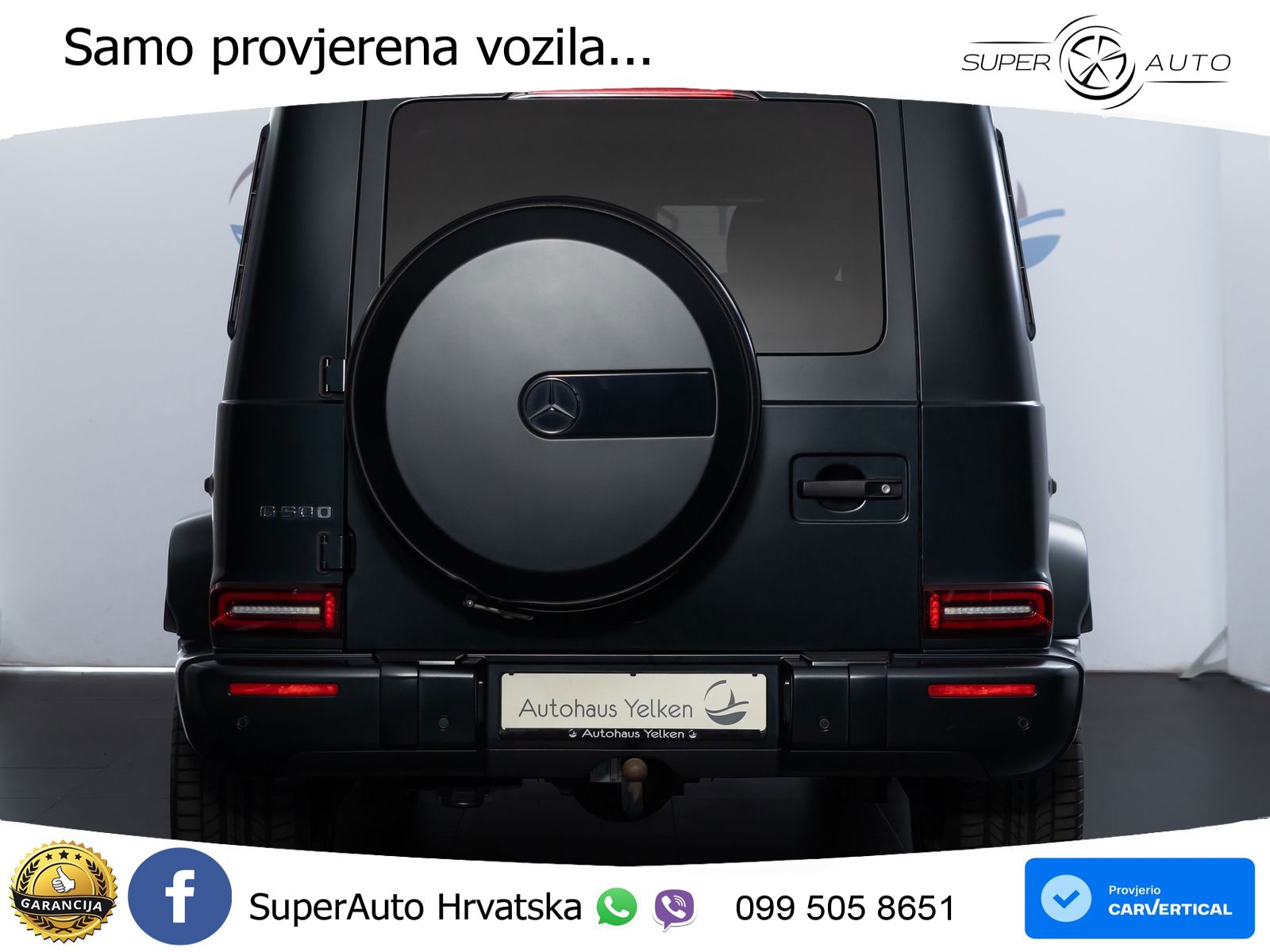 Mercedes G 500 Long V8 (422 KS) 4MATIC 9G-TRONIC AMG