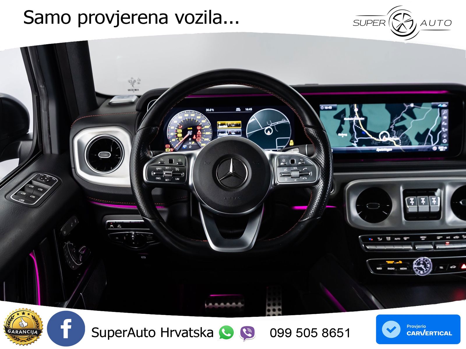 Mercedes G 500 Long V8 (422 KS) 4MATIC 9G-TRONIC AMG